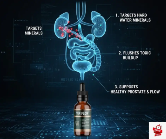 how does ViriFlow work as a liquid formula supporting normal urinary function